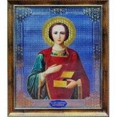 Пантелеймон Икона в баг.рам. 38,5х48,5